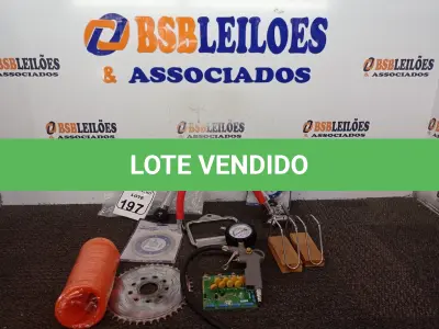 LOTE 197 - 01 TORNEIRA, 02 DISCOS DIAMANTADO, 01 COROA P/BICICLETA 02 EQUIPAMENTOS DE GINÁSTICA E MATERIAIS DIVERSOS.  (NO ESTADO) ATENÇÃO! FAZER A VISITAÇÃO ANTES DE ARREMATAR, NÃO SABEMOS SE FUNCIONA. LEILÃO NÃO TEM GARANTIA E NEM DEVOLUÇÃO, SUJEITO A POSSÍVEIS AVARIAS VISÍVEIS/OCULTAS E/OU AUSÊNCIA DE COMPONENTES.