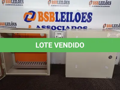 LOTE 150 - 02 QUADROS ELÉTRICOS EM AÇO. (NO ESTADO) ATENÇÃO! FAZER A VISITAÇÃO ANTES DE ARREMATAR, NÃO SABEMOS SE FUNCIONA. LEILÃO NÃO TEM GARANTIA E NEM DEVOLUÇÃO, SUJEITO A POSSÍVEIS AVARIAS VISÍVEIS/OCULTAS E/OU AUSÊNCIA DE COMPONENTES.