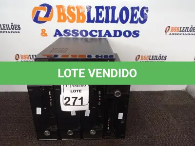 LOTE 271 - 05 CPU’S MARCA INIT P/RETIRADA DE PEÇAS. (NO ESTADO) ATENÇÃO! FAZER A VISITAÇÃO ANTES DE ARREMATAR, NÃO SABEMOS SE FUNCIONA. LEILÃO NÃO TEM GARANTIA E NEM DEVOLUÇÃO, SUJEITO A POSSÍVEIS AVARIAS VISÍVEIS/OCULTAS E/OU AUSÊNCIA DE COMPONENTES.