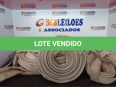 LOTE 354 - 03 ROLOS DE MANGUEIRA DE INCÊNDIO C/AVARIAS. (NO ESTADO) ATENÇÃO! FAZER A VISITAÇÃO ANTES DE ARREMATAR, NÃO SABEMOS SE FUNCIONA. LEILÃO NÃO TEM GARANTIA E NEM DEVOLUÇÃO, SUJEITO A POSSÍVEIS AVARIAS VISÍVEIS/OCULTAS E/OU AUSÊNCIA DE COMPONENTES.