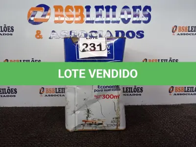 LOTE 231 - 01 LATA DE TINTA ACRÍLICA NA COR AZUL 18L MARCA SHERWIN WILLIANS. (NO ESTADO) ATENÇÃO! FAZER A VISITAÇÃO ANTES DE ARREMATAR, NÃO SABEMOS SE FUNCIONA. LEILÃO NÃO TEM GARANTIA E NEM DEVOLUÇÃO, SUJEITO A POSSÍVEIS AVARIAS VISÍVEIS/OCULTAS E/OU AUSÊNCIA DE COMPONENTES.