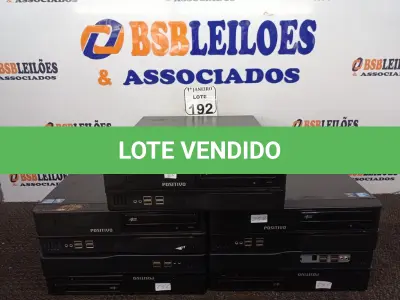 LOTE 192 - 05 CPU’S MARCA POSITIVO P/RETIRADA DE PEÇAS. (NO ESTADO) ATENÇÃO! FAZER A VISITAÇÃO ANTES DE ARREMATAR, NÃO SABEMOS SE FUNCIONA. LEILÃO NÃO TEM GARANTIA E NEM DEVOLUÇÃO, SUJEITO A POSSÍVEIS AVARIAS VISÍVEIS/OCULTAS E/OU AUSÊNCIA DE COMPONENTES.