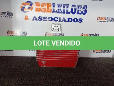 LOTE 311 - 07 TIGELAS DE FERRO. (NO ESTADO) ATENÇÃO! FAZER A VISITAÇÃO ANTES DE ARREMATAR, NÃO SABEMOS SE FUNCIONA. LEILÃO NÃO TEM GARANTIA E NEM DEVOLUÇÃO, SUJEITO A POSSÍVEIS AVARIAS VISÍVEIS/OCULTAS E/OU AUSÊNCIA DE COMPONENTES.