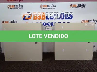 LOTE 150 - 02 QUADROS ELÉTRICOS EM AÇO. (NO ESTADO) ATENÇÃO! FAZER A VISITAÇÃO ANTES DE ARREMATAR, NÃO SABEMOS SE FUNCIONA. LEILÃO NÃO TEM GARANTIA E NEM DEVOLUÇÃO, SUJEITO A POSSÍVEIS AVARIAS VISÍVEIS/OCULTAS E/OU AUSÊNCIA DE COMPONENTES.
