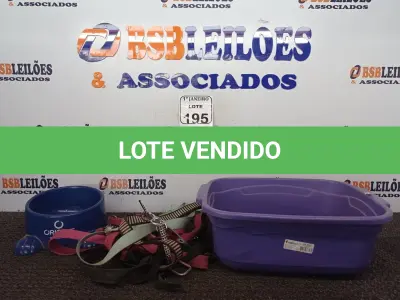 LOTE 195 - 01 LOTE C/DIVERSOS MATERIAIS P/PET. (NO ESTADO) ATENÇÃO! FAZER A VISITAÇÃO ANTES DE ARREMATAR, NÃO SABEMOS SE FUNCIONA. LEILÃO NÃO TEM GARANTIA E NEM DEVOLUÇÃO, SUJEITO A POSSÍVEIS AVARIAS VISÍVEIS/OCULTAS E/OU AUSÊNCIA DE COMPONENTES.