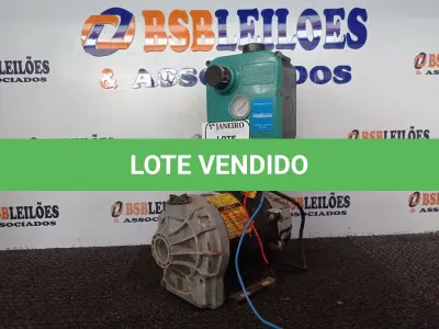 LOTE 314 - 01 BOMBA DE PRESSURIZAÇÃO DE ÁGUA COM PRESSOSTATO 220V. (NO ESTADO) ATENÇÃO! FAZER A VISITAÇÃO ANTES DE ARREMATAR, NÃO SABEMOS SE FUNCIONA. LEILÃO NÃO TEM GARANTIA E NEM DEVOLUÇÃO, SUJEITO A POSSÍVEIS AVARIAS VISÍVEIS/OCULTAS E/OU AUSÊNCIA DE COMPONENTES.