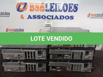 LOTE 380 - 05 CPU’S MARCA INFOWAY P/RETIRADA DE PEÇAS. (NO ESTADO) ATENÇÃO! FAZER A VISITAÇÃO ANTES DE ARREMATAR, NÃO SABEMOS SE FUNCIONA. LEILÃO NÃO TEM GARANTIA E NEM DEVOLUÇÃO, SUJEITO A POSSÍVEIS AVARIAS VISÍVEIS/OCULTAS E/OU AUSÊNCIA DE COMPONENTES.