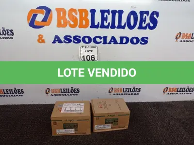 LOTE 106 - 02 CAIXAS COM 06 UNIDADES CADA DE CATALIZADOR VERNIZ PU. (NOVO) (NO ESTADO) ATENÇÃO! FAZER A VISITAÇÃO ANTES DE ARREMATAR, NÃO SABEMOS SE FUNCIONA. LEILÃO NÃO TEM GARANTIA E NEM DEVOLUÇÃO, SUJEITO A POSSÍVEIS AVARIAS VISÍVEIS/OCULTAS E/OU AUSÊNCIA DE COMPONENTES.