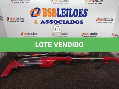 LOTE 343 - 02 ASPIRADORES DE PÓ PORTÁTIL MARCA PHILLIPS E MONDIAL. (NO ESTADO) ATENÇÃO! FAZER A VISITAÇÃO ANTES DE ARREMATAR, NÃO SABEMOS SE FUNCIONA. LEILÃO NÃO TEM GARANTIA E NEM DEVOLUÇÃO, SUJEITO A POSSÍVEIS AVARIAS VISÍVEIS/OCULTAS E/OU AUSÊNCIA DE COMPONENTES.