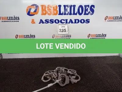 LOTE 235 - 10 ALGEMAS DE FERRO. (NO ESTADO) ATENÇÃO! FAZER A VISITAÇÃO ANTES DE ARREMATAR, NÃO SABEMOS SE FUNCIONA. LEILÃO NÃO TEM GARANTIA E NEM DEVOLUÇÃO, SUJEITO A POSSÍVEIS AVARIAS VISÍVEIS/OCULTAS E/OU AUSÊNCIA DE COMPONENTES.