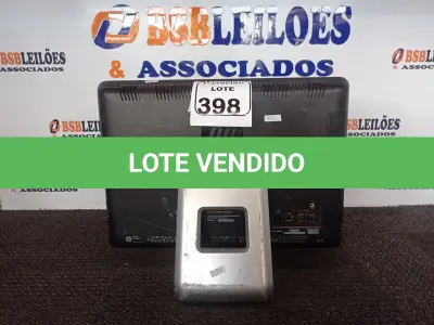 LOTE 398 - 01 ALLL IN ONE MARCA HP S/TECLADO S/MOUSE. (NO ESTADO) ATENÇÃO! FAZER A VISITAÇÃO ANTES DE ARREMATAR, NÃO SABEMOS SE FUNCIONA. LEILÃO NÃO TEM GARANTIA E NEM DEVOLUÇÃO, SUJEITO A POSSÍVEIS AVARIAS VISÍVEIS/OCULTAS E/OU AUSÊNCIA DE COMPONENTES.