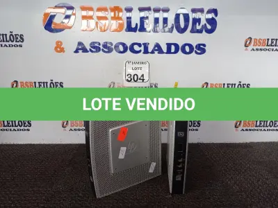 LOTE 304 - 02 MINIS CPU’S MARCA HP. (NO ESTADO) ATENÇÃO! FAZER A VISITAÇÃO ANTES DE ARREMATAR, NÃO SABEMOS SE FUNCIONA. LEILÃO NÃO TEM GARANTIA E NEM DEVOLUÇÃO, SUJEITO A POSSÍVEIS AVARIAS VISÍVEIS/OCULTAS E/OU AUSÊNCIA DE COMPONENTES.