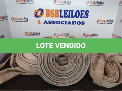 LOTE 354 - 03 ROLOS DE MANGUEIRA DE INCÊNDIO C/AVARIAS. (NO ESTADO) ATENÇÃO! FAZER A VISITAÇÃO ANTES DE ARREMATAR, NÃO SABEMOS SE FUNCIONA. LEILÃO NÃO TEM GARANTIA E NEM DEVOLUÇÃO, SUJEITO A POSSÍVEIS AVARIAS VISÍVEIS/OCULTAS E/OU AUSÊNCIA DE COMPONENTES.