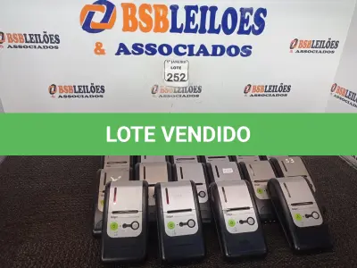 LOTE 252 - 01 CAIXA C/VÁRIAS IMPRESSORAS TÉRMICAS MARCA DRAGER. (NO ESTADO) ATENÇÃO! FAZER A VISITAÇÃO ANTES DE ARREMATAR, NÃO SABEMOS SE FUNCIONA. LEILÃO NÃO TEM GARANTIA E NEM DEVOLUÇÃO, SUJEITO A POSSÍVEIS AVARIAS VISÍVEIS/OCULTAS E/OU AUSÊNCIA DE COMPONENTES.