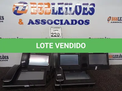 LOTE 220 - 06 APARELHOS INTERMEC AERIE 700 MOBILE COMPUTER. (NO ESTADO) ATENÇÃO! FAZER A VISITAÇÃO ANTES DE ARREMATAR, NÃO SABEMOS SE FUNCIONA. LEILÃO NÃO TEM GARANTIA E NEM DEVOLUÇÃO, SUJEITO A POSSÍVEIS AVARIAS VISÍVEIS/OCULTAS E/OU AUSÊNCIA DE COMPONENTES.