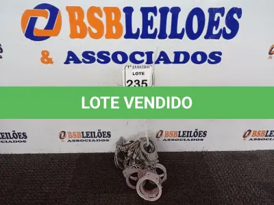 LOTE 235 - 10 ALGEMAS DE FERRO. (NO ESTADO) ATENÇÃO! FAZER A VISITAÇÃO ANTES DE ARREMATAR, NÃO SABEMOS SE FUNCIONA. LEILÃO NÃO TEM GARANTIA E NEM DEVOLUÇÃO, SUJEITO A POSSÍVEIS AVARIAS VISÍVEIS/OCULTAS E/OU AUSÊNCIA DE COMPONENTES.