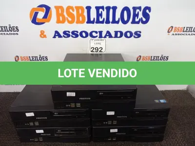 LOTE 292 - 05 CPU’S PARA RETIRADA DE PEÇAS MARCA POSITIVO. (NO ESTADO) ATENÇÃO! FAZER A VISITAÇÃO ANTES DE ARREMATAR, NÃO SABEMOS SE FUNCIONA. LEILÃO NÃO TEM GARANTIA E NEM DEVOLUÇÃO, SUJEITO A POSSÍVEIS AVARIAS VISÍVEIS/OCULTAS E/OU AUSÊNCIA DE COMPONENTES.