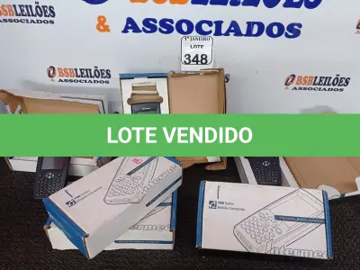 LOTE 348 - 06 APARELHOS INTERMEC AERIE 700 MOBILE COMPUTER. (NO ESTADO) ATENÇÃO! FAZER A VISITAÇÃO ANTES DE ARREMATAR, NÃO SABEMOS SE FUNCIONA. LEILÃO NÃO TEM GARANTIA E NEM DEVOLUÇÃO, SUJEITO A POSSÍVEIS AVARIAS VISÍVEIS/OCULTAS E/OU AUSÊNCIA DE COMPONENTES.