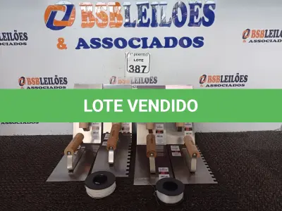 LOTE 387 - 02 ROLOS DE LINHA P/CONSTRUÇÃO E 08 DESEMPENADEIRAS MARCAS E MODELOS DIVERSOS(NOVO). (NO ESTADO) ATENÇÃO! FAZER A VISITAÇÃO ANTES DE ARREMATAR, NÃO SABEMOS SE FUNCIONA. LEILÃO NÃO TEM GARANTIA E NEM DEVOLUÇÃO, SUJEITO A POSSÍVEIS AVARIAS VISÍVEIS/OCULTAS E/OU AUSÊNCIA DE COMPONENTES.