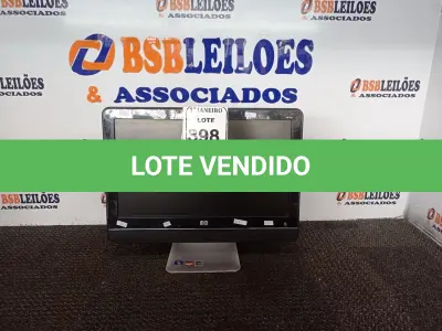 LOTE 398 - 01 ALLL IN ONE MARCA HP S/TECLADO S/MOUSE. (NO ESTADO) ATENÇÃO! FAZER A VISITAÇÃO ANTES DE ARREMATAR, NÃO SABEMOS SE FUNCIONA. LEILÃO NÃO TEM GARANTIA E NEM DEVOLUÇÃO, SUJEITO A POSSÍVEIS AVARIAS VISÍVEIS/OCULTAS E/OU AUSÊNCIA DE COMPONENTES.