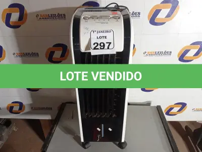 LOTE 297 - 01 CLIMATIZADOR MARCA CADENCE. (NO ESTADO) ATENÇÃO! FAZER A VISITAÇÃO ANTES DE ARREMATAR, NÃO SABEMOS SE FUNCIONA. LEILÃO NÃO TEM GARANTIA E NEM DEVOLUÇÃO, SUJEITO A POSSÍVEIS AVARIAS VISÍVEIS/OCULTAS E/OU AUSÊNCIA DE COMPONENTES.