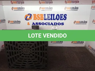 LOTE 109 - 01 CAIXA COLETORA DE ÁGUA PLUVIAL, MEDINDO 41CMX48CMX41CM MARCA METASUL. (NOVO) (NO ESTADO) ATENÇÃO! FAZER A VISITAÇÃO ANTES DE ARREMATAR, NÃO SABEMOS SE FUNCIONA. LEILÃO NÃO TEM GARANTIA E NEM DEVOLUÇÃO, SUJEITO A POSSÍVEIS AVARIAS VISÍVEIS/OCULTAS E/OU AUSÊNCIA DE COMPONENTES.