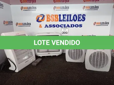 LOTE 300 - 04 AQUECEDORES PORTÁTEIS MARCAS E MODELOS DIVERSOS. (NO ESTADO) ATENÇÃO! FAZER A VISITAÇÃO ANTES DE ARREMATAR, NÃO SABEMOS SE FUNCIONA. LEILÃO NÃO TEM GARANTIA E NEM DEVOLUÇÃO, SUJEITO A POSSÍVEIS AVARIAS VISÍVEIS/OCULTAS E/OU AUSÊNCIA DE COMPONENTES.