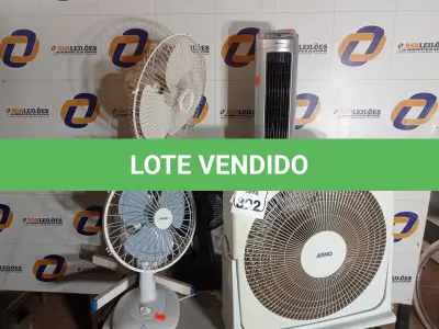 LOTE 302 - 05 VENTILADORES MARCAS E MODELOS DIVERSOS. (NO ESTADO) ATENÇÃO! FAZER A VISITAÇÃO ANTES DE ARREMATAR, NÃO SABEMOS SE FUNCIONA. LEILÃO NÃO TEM GARANTIA E NEM DEVOLUÇÃO, SUJEITO A POSSÍVEIS AVARIAS VISÍVEIS/OCULTAS E/OU AUSÊNCIA DE COMPONENTES.