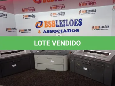 LOTE 290 - 03 IMPRESSORAS MARCAS LEXMARK E SAMSUNG. (NO ESTADO) ATENÇÃO! FAZER A VISITAÇÃO ANTES DE ARREMATAR, NÃO SABEMOS SE FUNCIONA. LEILÃO NÃO TEM GARANTIA E NEM DEVOLUÇÃO, SUJEITO A POSSÍVEIS AVARIAS VISÍVEIS/OCULTAS E/OU AUSÊNCIA DE COMPONENTES.