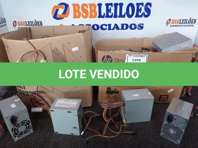 LOTE 247 - 01 LOTE C/VÁRIAS FONTES DE ALIMENTAÇÃO P/PC. (NO ESTADO) ATENÇÃO! FAZER A VISITAÇÃO ANTES DE ARREMATAR, NÃO SABEMOS SE FUNCIONA. LEILÃO NÃO TEM GARANTIA E NEM DEVOLUÇÃO, SUJEITO A POSSÍVEIS AVARIAS VISÍVEIS/OCULTAS E/OU AUSÊNCIA DE COMPONENTES.