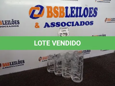 LOTE 079 - 10 CANECAS DE VIDRO. (NO ESTADO) ATENÇÃO! FAZER A VISITAÇÃO ANTES DE ARREMATAR, NÃO SABEMOS SE FUNCIONA. LEILÃO NÃO TEM GARANTIA E NEM DEVOLUÇÃO, SUJEITO A POSSÍVEIS AVARIAS VISÍVEIS/OCULTAS E/OU AUSÊNCIA DE COMPONENTES.