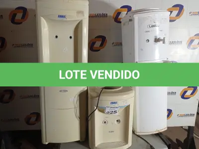 LOTE 225 - 03 BEBEDOUROS P/GARRAFÃO SENDO 01 DE PAREDE MARCAS E MODELOS DIVERSOS C/AVARIAS. (NO ESTADO) ATENÇÃO! FAZER A VISITAÇÃO ANTES DE ARREMATAR, NÃO SABEMOS SE FUNCIONA. LEILÃO NÃO TEM GARANTIA E NEM DEVOLUÇÃO, SUJEITO A POSSÍVEIS AVARIAS VISÍVEIS/OCULTAS E/OU AUSÊNCIA DE COMPONENTES.
