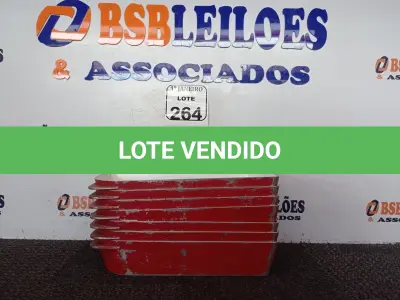 LOTE 264 - 07 TIGELAS DE FERRO. (NO ESTADO) ATENÇÃO! FAZER A VISITAÇÃO ANTES DE ARREMATAR, NÃO SABEMOS SE FUNCIONA. LEILÃO NÃO TEM GARANTIA E NEM DEVOLUÇÃO, SUJEITO A POSSÍVEIS AVARIAS VISÍVEIS/OCULTAS E/OU AUSÊNCIA DE COMPONENTES.