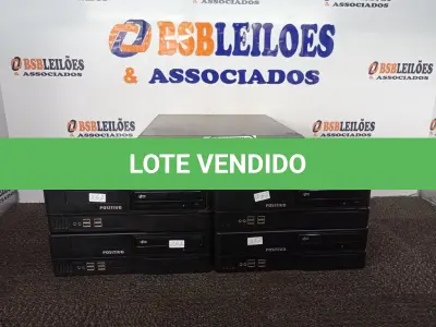 LOTE 313 - 05 CPU’S MARCA POSITIVO P/RETIRADA DE PEÇAS. (NO ESTADO) ATENÇÃO! FAZER A VISITAÇÃO ANTES DE ARREMATAR, NÃO SABEMOS SE FUNCIONA. LEILÃO NÃO TEM GARANTIA E NEM DEVOLUÇÃO, SUJEITO A POSSÍVEIS AVARIAS VISÍVEIS/OCULTAS E/OU AUSÊNCIA DE COMPONENTES.