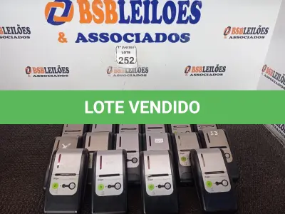 LOTE 252 - 01 CAIXA C/VÁRIAS IMPRESSORAS TÉRMICAS MARCA DRAGER. (NO ESTADO) ATENÇÃO! FAZER A VISITAÇÃO ANTES DE ARREMATAR, NÃO SABEMOS SE FUNCIONA. LEILÃO NÃO TEM GARANTIA E NEM DEVOLUÇÃO, SUJEITO A POSSÍVEIS AVARIAS VISÍVEIS/OCULTAS E/OU AUSÊNCIA DE COMPONENTES.