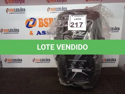 LOTE 217 - 01 CAIXA DE SOM MARCA PZ PRO ÁUDIO. (NO ESTADO) ATENÇÃO! FAZER A VISITAÇÃO ANTES DE ARREMATAR, NÃO SABEMOS SE FUNCIONA. LEILÃO NÃO TEM GARANTIA E NEM DEVOLUÇÃO, SUJEITO A POSSÍVEIS AVARIAS VISÍVEIS/OCULTAS E/OU AUSÊNCIA DE COMPONENTES.