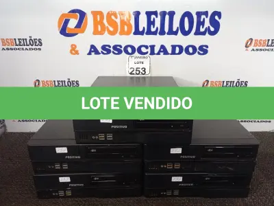 LOTE 253 - 05 CPU’S MARCA POSITIVO P/RETIRADA DE PEÇAS. (NO ESTADO) ATENÇÃO! FAZER A VISITAÇÃO ANTES DE ARREMATAR, NÃO SABEMOS SE FUNCIONA. LEILÃO NÃO TEM GARANTIA E NEM DEVOLUÇÃO, SUJEITO A POSSÍVEIS AVARIAS VISÍVEIS/OCULTAS E/OU AUSÊNCIA DE COMPONENTES.