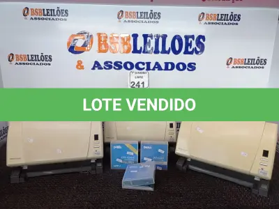 LOTE 241 - 03 SCANNERS MARCA KODAK E 10 UNIDADES DRIVERS DE MEMÓRIA. (NO ESTADO) ATENÇÃO! FAZER A VISITAÇÃO ANTES DE ARREMATAR, NÃO SABEMOS SE FUNCIONA. LEILÃO NÃO TEM GARANTIA E NEM DEVOLUÇÃO, SUJEITO A POSSÍVEIS AVARIAS VISÍVEIS/OCULTAS E/OU AUSÊNCIA DE COMPONENTES.