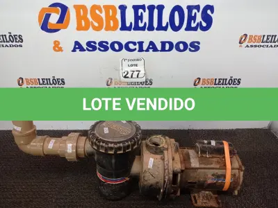 LOTE 277 - 01 MOTOR DE INDUÇÃO MONOFÁSICO COM PRÉ FILTRO E TERMÓSTATO MARCA ALBACETE. (NO ESTADO) ATENÇÃO! FAZER A VISITAÇÃO ANTES DE ARREMATAR, NÃO SABEMOS SE FUNCIONA. LEILÃO NÃO TEM GARANTIA E NEM DEVOLUÇÃO, SUJEITO A POSSÍVEIS AVARIAS VISÍVEIS/OCULTAS E/OU AUSÊNCIA DE COMPONENTES.