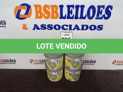 LOTE 296 - 08 KG DE REJUNTE SUPERFINO PREMIUM MARCA QUARTZOLIT CONTENDO 2GK EM CADA POTE. (NO ESTADO) ATENÇÃO! FAZER A VISITAÇÃO ANTES DE ARREMATAR, NÃO SABEMOS SE FUNCIONA. LEILÃO NÃO TEM GARANTIA E NEM DEVOLUÇÃO, SUJEITO A POSSÍVEIS AVARIAS VISÍVEIS/OCULTAS E/OU AUSÊNCIA DE COMPONENTES.
