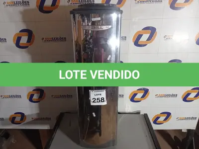 LOTE 258 - 01 BEBEDOURO P/GARRAFÃO EM INOX MARCA LIBELL. (NO ESTADO) ATENÇÃO! FAZER A VISITAÇÃO ANTES DE ARREMATAR, NÃO SABEMOS SE FUNCIONA. LEILÃO NÃO TEM GARANTIA E NEM DEVOLUÇÃO, SUJEITO A POSSÍVEIS AVARIAS VISÍVEIS/OCULTAS E/OU AUSÊNCIA DE COMPONENTES.