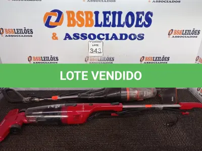 LOTE 343 - 02 ASPIRADORES DE PÓ PORTÁTIL MARCA PHILLIPS E MONDIAL. (NO ESTADO) ATENÇÃO! FAZER A VISITAÇÃO ANTES DE ARREMATAR, NÃO SABEMOS SE FUNCIONA. LEILÃO NÃO TEM GARANTIA E NEM DEVOLUÇÃO, SUJEITO A POSSÍVEIS AVARIAS VISÍVEIS/OCULTAS E/OU AUSÊNCIA DE COMPONENTES.