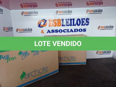 LOTE 246 - 02 CAIXAS DE ÁGUA SANITÁRIA C/03 UNIDADES EM CADA CAIXA 5L EM CADA GALÃO. (NO ESTADO) ATENÇÃO! FAZER A VISITAÇÃO ANTES DE ARREMATAR, NÃO SABEMOS SE FUNCIONA. LEILÃO NÃO TEM GARANTIA E NEM DEVOLUÇÃO, SUJEITO A POSSÍVEIS AVARIAS VISÍVEIS/OCULTAS E/OU AUSÊNCIA DE COMPONENTES.