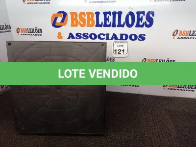 LOTE 121 - 01 CAIXA COLETORA DE GORDURA PASSAGEM DE ESGOTO. (NO ESTADO) ATENÇÃO! FAZER A VISITAÇÃO ANTES DE ARREMATAR, NÃO SABEMOS SE FUNCIONA. LEILÃO NÃO TEM GARANTIA E NEM DEVOLUÇÃO, SUJEITO A POSSÍVEIS AVARIAS VISÍVEIS/OCULTAS E/OU AUSÊNCIA DE COMPONENTES.