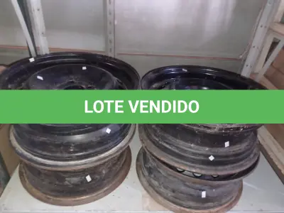 LOTE 118 - 04 RODAS DE FERRO DA RENAULT ARO 15. (NO ESTADO) ATENÇÃO! FAZER A VISITAÇÃO ANTES DE ARREMATAR, NÃO SABEMOS SE FUNCIONA. LEILÃO NÃO TEM GARANTIA E NEM DEVOLUÇÃO, SUJEITO A POSSÍVEIS AVARIAS VISÍVEIS/OCULTAS E/OU AUSÊNCIA DE COMPONENTES.