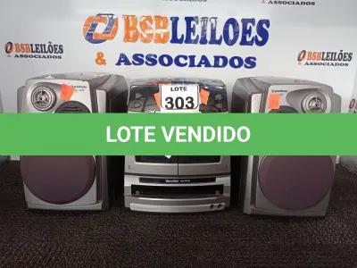 LOTE 303 - 01 APARELHO DE SOM MARCA GRADIENTE. (NO ESTADO) ATENÇÃO! FAZER A VISITAÇÃO ANTES DE ARREMATAR, NÃO SABEMOS SE FUNCIONA. LEILÃO NÃO TEM GARANTIA E NEM DEVOLUÇÃO, SUJEITO A POSSÍVEIS AVARIAS VISÍVEIS/OCULTAS E/OU AUSÊNCIA DE COMPONENTES.