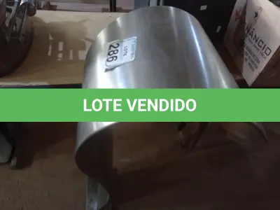 LOTE 286 - 01 CASCATA P/PISCINAS EM INOX. (NO ESTADO) ATENÇÃO! FAZER A VISITAÇÃO ANTES DE ARREMATAR, NÃO SABEMOS SE FUNCIONA. LEILÃO NÃO TEM GARANTIA E NEM DEVOLUÇÃO, SUJEITO A POSSÍVEIS AVARIAS VISÍVEIS/OCULTAS E/OU AUSÊNCIA DE COMPONENTES.