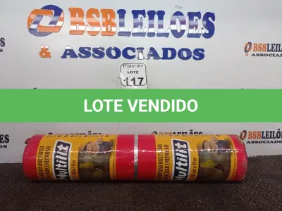 LOTE 117 - 01 ROLO DE FITA ADESIVA MULTIUSO PARA VEDAÇÃO E REPARO 60CMX10M. (NOVO) (NO ESTADO) ATENÇÃO! FAZER A VISITAÇÃO ANTES DE ARREMATAR, NÃO SABEMOS SE FUNCIONA. LEILÃO NÃO TEM GARANTIA E NEM DEVOLUÇÃO, SUJEITO A POSSÍVEIS AVARIAS VISÍVEIS/OCULTAS E/OU AUSÊNCIA DE COMPONENTES.