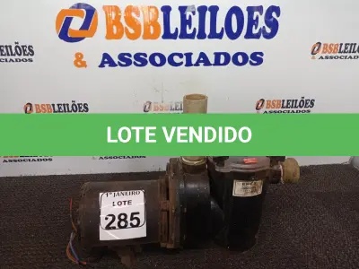 LOTE 285 - 01 MOTOR DE INDUÇÃO MONOFÁSICO COM PRÉ FILTRO E TERMÓSTATO MARCA EPEX. (NO ESTADO) ATENÇÃO! FAZER A VISITAÇÃO ANTES DE ARREMATAR, NÃO SABEMOS SE FUNCIONA. LEILÃO NÃO TEM GARANTIA E NEM DEVOLUÇÃO, SUJEITO A POSSÍVEIS AVARIAS VISÍVEIS/OCULTAS E/OU AUSÊNCIA DE COMPONENTES.