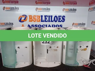 LOTE 232 - 03 BEBEDOUROS DE PAREDE MARCA IBBL MODELOS DIVERSOS P/RETIRADA DE PEÇAS. (NO ESTADO) ATENÇÃO! FAZER A VISITAÇÃO ANTES DE ARREMATAR, NÃO SABEMOS SE FUNCIONA. LEILÃO NÃO TEM GARANTIA E NEM DEVOLUÇÃO, SUJEITO A POSSÍVEIS AVARIAS VISÍVEIS/OCULTAS E/OU AUSÊNCIA DE COMPONENTES.